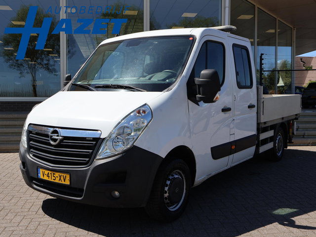 Opel Movano - 2.3 CDTI BITURBO 145 PK HIAB 017T LAADKRAAN OPEN LAADBAK PICK-UP