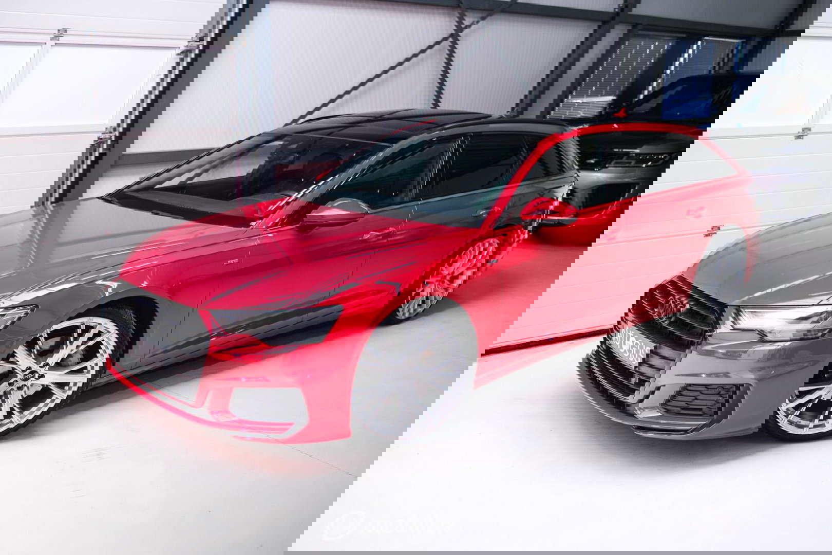 Audi A6 Avant 45 TFSI S edition 265 pk | Tango Rood | S6 look | NL auto NAP | Panoramadak | 21 inch | S line | Camera | LED |