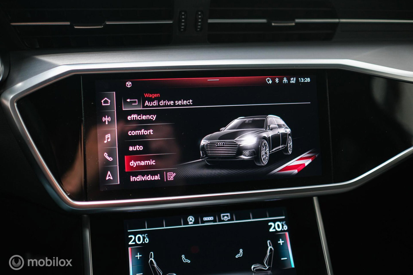 Audi A6 Avant 45 TFSI S edition 265 pk | Tango Rood | S6 look | NL auto NAP | Panoramadak | 21 inch | S line | Camera | LED |