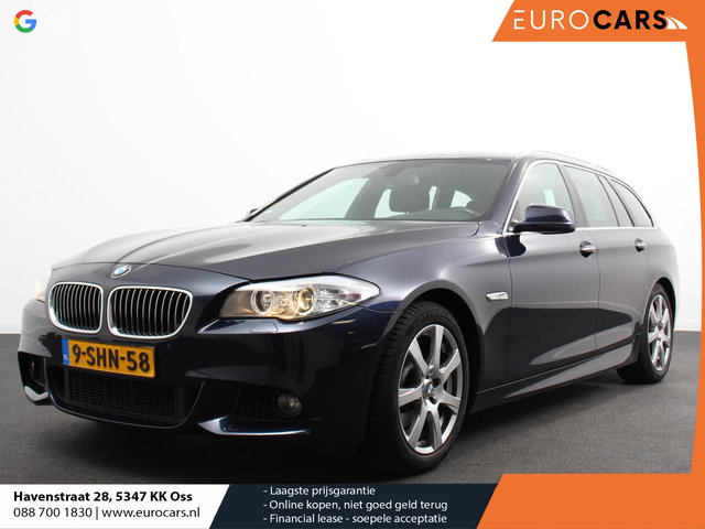 BMW 5 Serie - Touring 520i Automaat Navigatie Climate Control Trekhaak Cruise Control Parkeer sensoren Lichtmetalen Vegen Handel/Export!