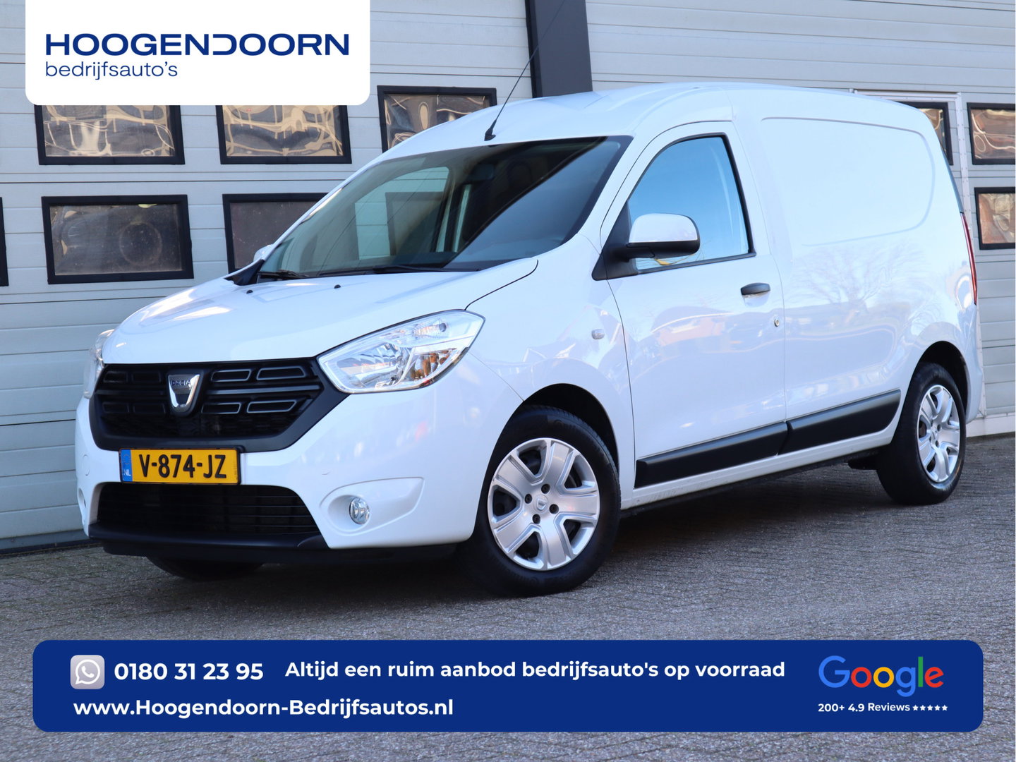 Dacia Dokker 1.5 dCi Euro 6 - 90pk - Marge - Trekhaak - Airco