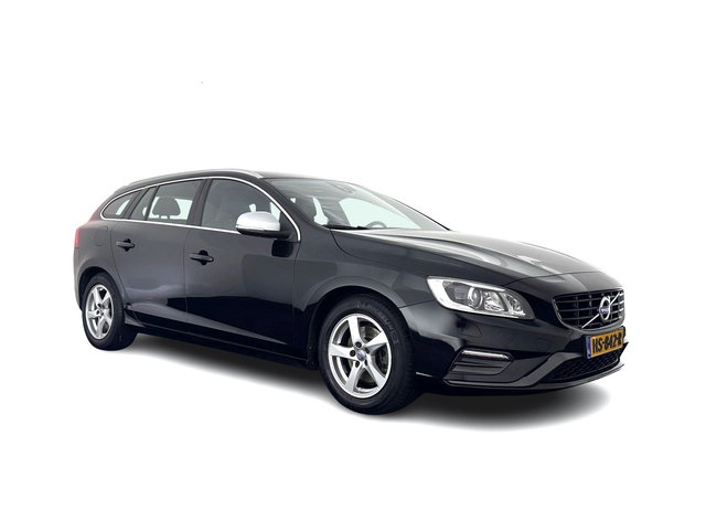 Volvo V60 - 2.0 D4 R-Design Business Aut *LEATHER-MICROFIBRE | XENON | NAVI-FULLMAP | ECC | PDC | CRUISE | 16''ALU*