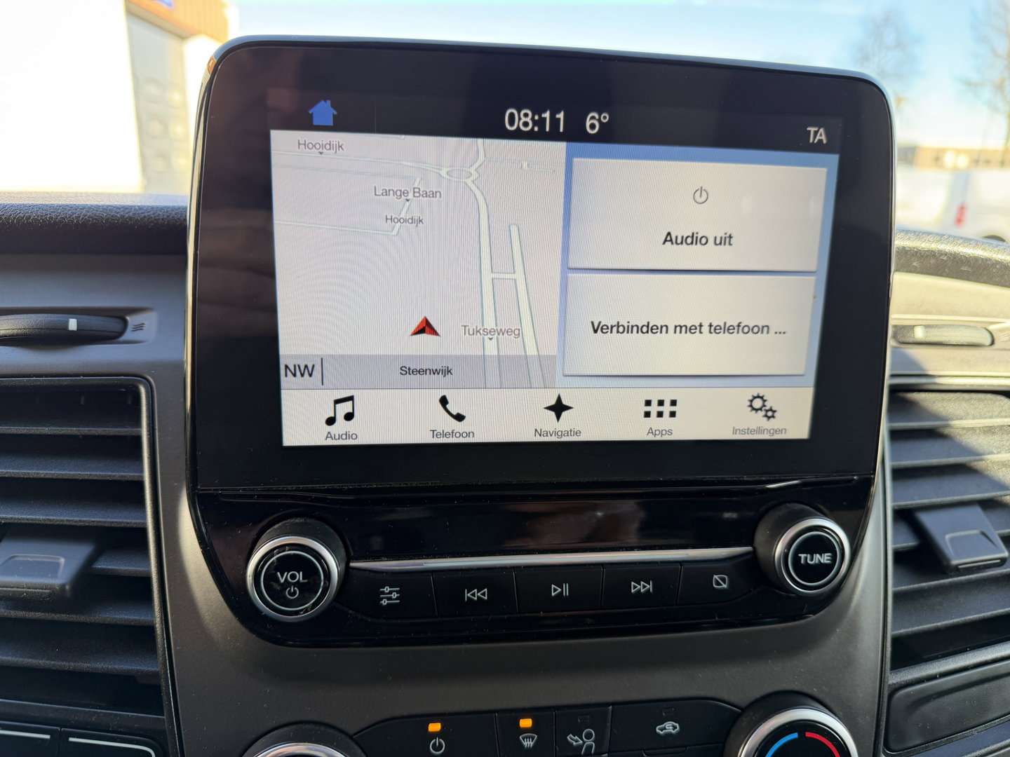 Ford Transit Custom 280 2.0 TDCI 130pk L1H1 Trend / vaste prijs rijklaar € 13.950 ex btw / euro 6 diesel / bpm vrij / trekhaak 2500 kg / airco / cruise / navigatie / pdc voor en achter