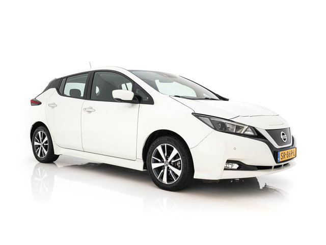 Nissan Leaf - Acenta 40 kWh (INCL-BTW) Aut. *HEATPUMP | ADAPTIVE-CRUISE | KEYLESS | TOPVIEW | NAVI-FULLMAP | BLINDSPOT | DAB+ | HEATED-COMFORTSEATS | DIGI-COCKPIT | PRIVACYGLASS | 16"ALU*