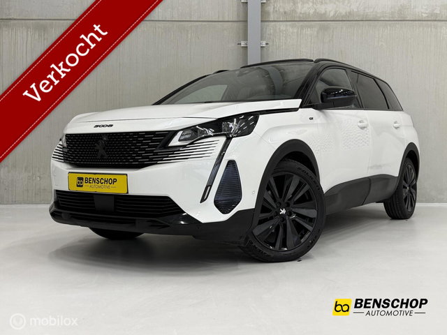Peugeot 5008 - 1.2 PureTech GT Pack Panodak 7 Persoons Navi Carplay Camera LEER LED ACC TREKHAAK