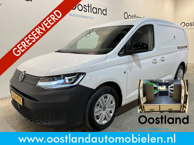 Volkswagen Caddy - Cargo Maxi 2.0 TDI Comfort 123 PK Automaat Servicebus / Inrichting / Euro 6 / Schuifdeur L + R / 220V. / Airco / CarPlay / Camera / Trekhaak / Cruise Control / 29.300 KM !!