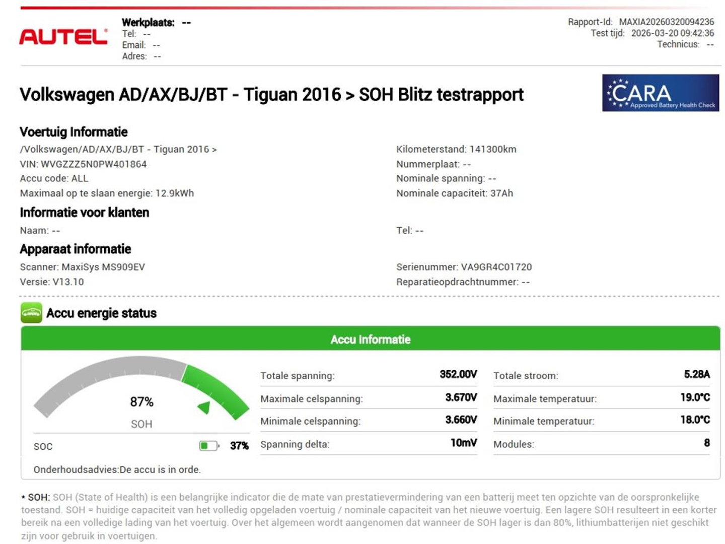 Volkswagen Tiguan 1.4 TSI eHybrid Comfortline | SOH 87% | Panoramadak | Camera | Carplay | Adaptive cruise | Keyless | Navigatie | Full LED | Climate control | Virtual Cockpit | Sfeerverlichting | PHEV | Plug In