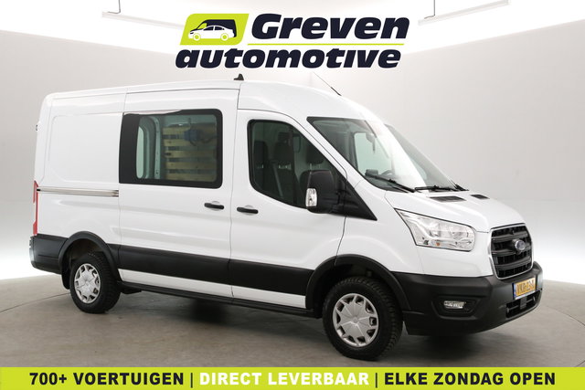Ford Transit - 2.0 TDCI L2H2 | Airco | Camera | Cruise | 3 Zits | 2xSchuifdeur | Trekhaak | Carplay