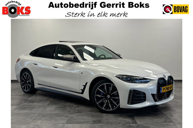BMW i4 - M50 High Executive 84 kWh M-sport ACC 360 Camera schuifkanteldak H&K 544PK NL Auto