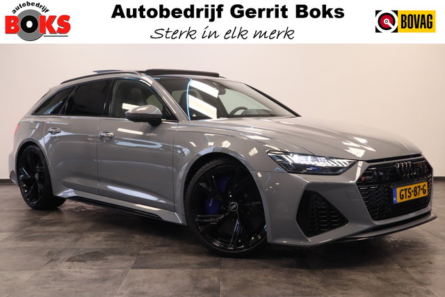 Audi RS6 - A6 Avant TFSI Quattro Keramisch Leder Panoramadak 4WS Nardo B&O!