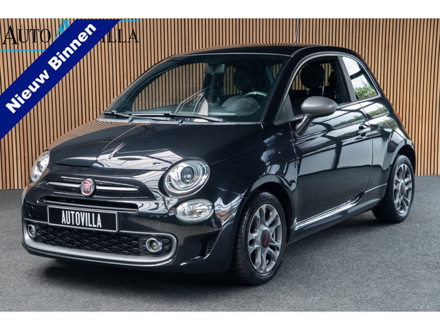 Fiat 500 - 0.9 TwinAir Turbo 500S Leer Navi Airco Cruise LM velgen