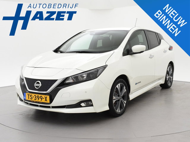 Nissan Leaf - N-CONNECTA 40 kWh + 360 CAMERA | STOELVERW. | CARPLAY | NAVIGATIE | 17 INCH | STUURVERWARMING