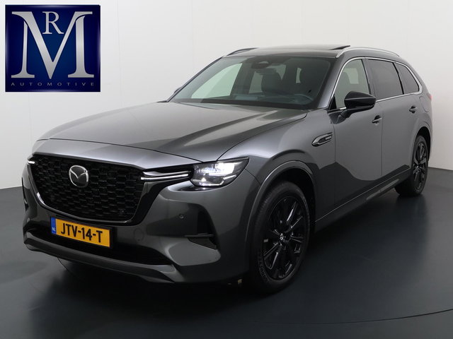 Mazda CX-80 - 2.5 e-SkyActiv PHEV Homura Plus 6p. |7 PERSOONS| ELEK. ACHTERKLEP | PANO| HEAD-UP | DODE HOEK| ADAPTIVE. CRUISE | ACHTERBANK VERWARMD |BOSE | SUPER COMPLEET!