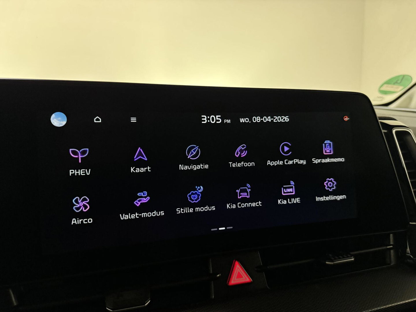 Kia Sportage 1.6 T-GDi Plug-in Hybrid AWD Pano 360° Carplay Stoel/stuur verw.