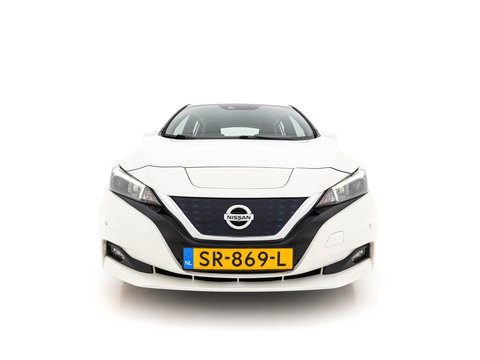 Nissan Leaf Acenta 40 kWh (INCL-BTW) Aut. *HEATPUMP | ADAPTIVE-CRUISE | KEYLESS | TOPVIEW | NAVI-FULLMAP | BLINDSPOT | DAB+ | HEATED-COMFORTSEATS | DIGI-COCKPIT | PRIVACYGLASS | 16"ALU*