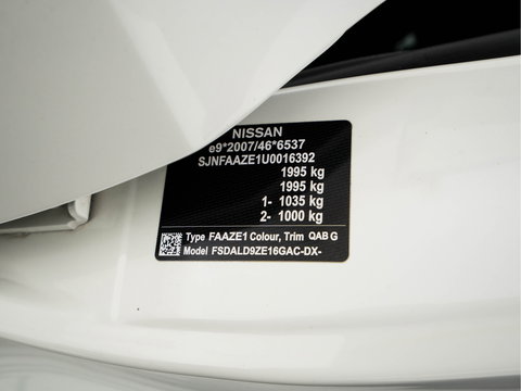 Nissan Leaf Acenta 40 kWh (INCL-BTW) Aut. *HEATPUMP | ADAPTIVE-CRUISE | KEYLESS | TOPVIEW | NAVI-FULLMAP | BLINDSPOT | DAB+ | HEATED-COMFORTSEATS | DIGI-COCKPIT | PRIVACYGLASS | 16"ALU*