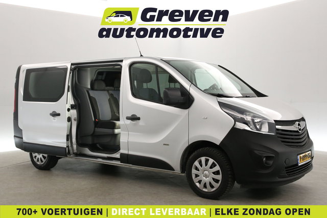 Opel Vivaro - 1.6 CDTI L2H1 | Dubbele Cabine | Airco | Camera | Cruise | Navigatie | Parkeersens.