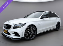 Mercedes-Benz C-Klasse - Estate 300 e Amg Panodak Camera Led Leer 2020 Vol Opties 2 De Eigenaar 320 Pk Parelmoer Wit Perfecte Staat (SOH) 91 Procent