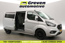 Ford Transit Custom - 2.0 TDCI L2H1 Limited | DC | 6 Zits | Airco | Cruise | Carplay | Trekhaak | Navi | Parkeersens. | Stoelverw.