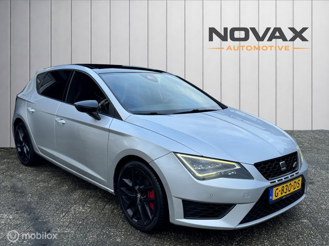 SEAT Leon - cupra 2.0 TSI DSG| Panorama | schaalstoelen| Grijs