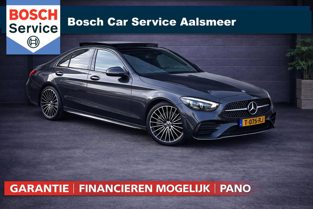Mercedes-Benz C-Klasse - 200 AMG Line / PANO /360 CAMERA / TREKHAAK / MEMORY /