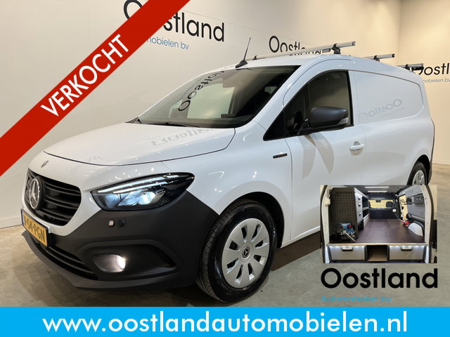 Mercedes-Benz eCitan - L2 Pro 51 kWh / 100% Elektrisch !! / Servicebus / Modul-System Inrichting / Euro 6 / 220V. / Airco / Cruise Control / Camera / CarPlay / Trekhaak / LED / 6.850 KM !!