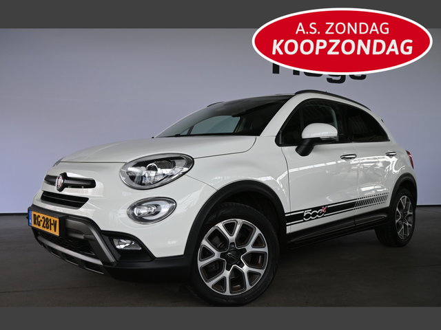 Fiat 500X - Cross 1.4 Turbo MultiAir CrossPlus Clima Stoel/Stuurverwarming Trekhaak Inruil Mogelijk!