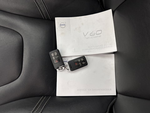 Volvo V60 2.4 D5 Twin Engine Summum Aut. *PANO | LEATHER | ADAPTIVE-CRUISE | XENON | BLIS | MEMORY-PACK | CAMERA | HEATED-COMFORTSEATS | NAVI-FULLMAP | PRIVACY-GLASS | ECC | PDC | 18''ALU | TOWBAR*