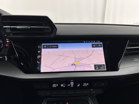 Audi A3 Limousine 30 TFSI S-Line Edition (INCL-BTW) Aut. *PANO | LEATHER-FABRIC | FULL-LED | AMBIENTLIGHT | SPORTSEATS | DIGI-COCKPIT | NAVI-FULLMAP | PRIVACYGLASS | SHIFTPADDLES | DAB+ | CRUISE | KEYLESS | PDC | 18"ALU*