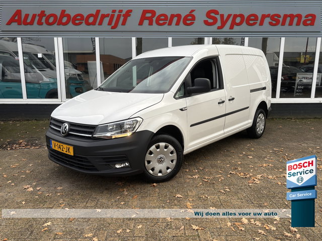 Volkswagen Caddy - 2.0 TDI L2H1 BMT Maxi Highline | Leer | Navi | Cruise | Trekhaak | Dubbele Schuifdeur