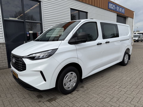 Ford Transit Custom 320 2.0 TDCI L2H1 Trend originele Ford dubbel cabine affabriek / prijs rijklaar € 39.950 ex btw / lease vanaf € 652 / dubbele schuifdeur / NIEUWE bus / BPM vrij !