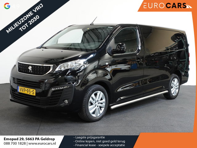 Peugeot Expert - 2.0 BlueHDI 180pk Automaat Long L3 Premium 3-zits Cruise Control Airco App-Connect LM Velgen Trekgewicht 2500kg