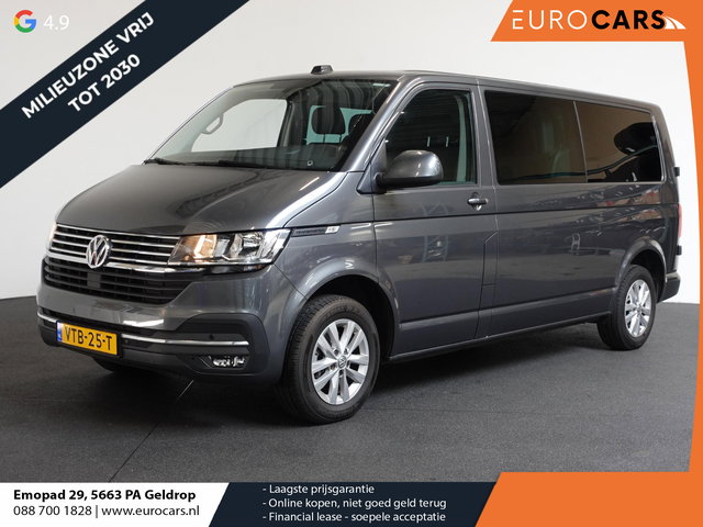 Volkswagen Transporter - 2.0 TDI L2H1 28 Dubbele Cabine Highline Automaat Airco Cruise Control adaptief Parkeersensoren Trekhaak
