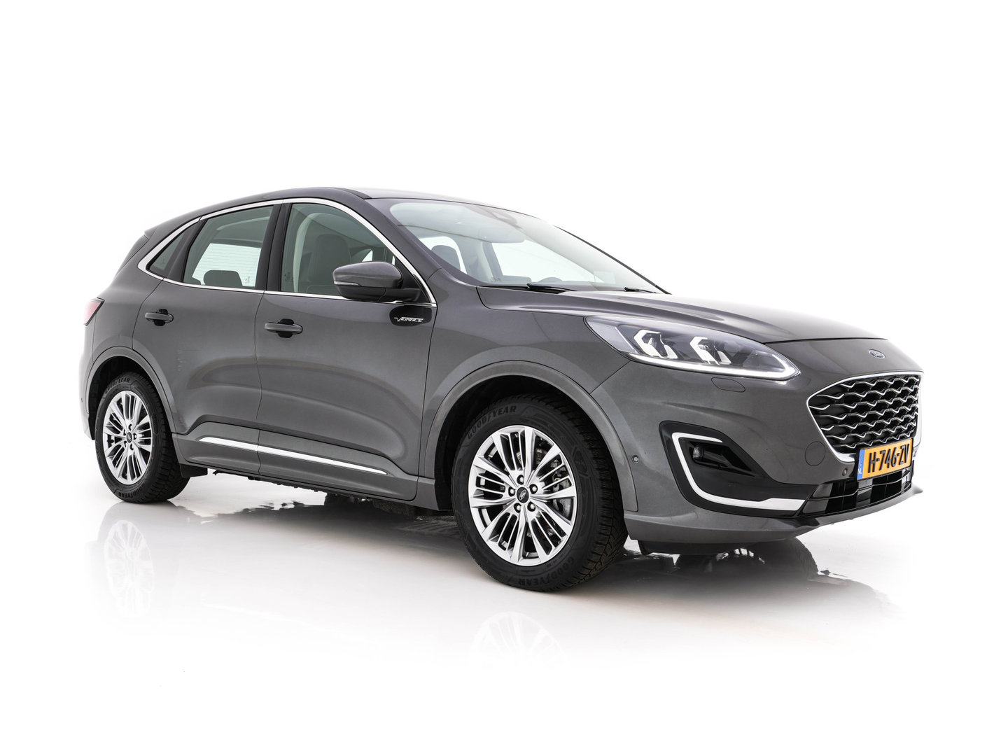 Ford Kuga 2.5 PHEV Vignale (Plug-In) (INCL-BTW) Aut. *HEAD-UP | LEATHER | DIGI-COCKPIT | FULL-LED | KEYLESS | DAB | CARPLAY | NAVI-FULLMAP | MEMORY-PACK | HEATED-COMFORTSEATS | PRIVACYGLASS | TOWBAR | 18''ALU*