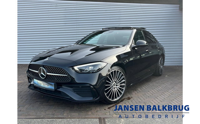 Mercedes-Benz C-Klasse - 180 AMG Line night pakket panoramadak  vol vol