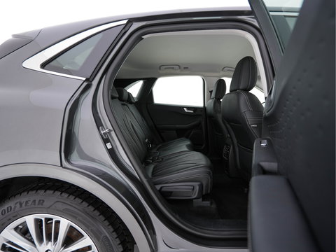 Ford Kuga 2.5 PHEV Vignale (Plug-In) (INCL-BTW) Aut. *HEAD-UP | LEATHER | DIGI-COCKPIT | FULL-LED | KEYLESS | DAB | CARPLAY | NAVI-FULLMAP | MEMORY-PACK | HEATED-COMFORTSEATS | PRIVACYGLASS | TOWBAR | 18''ALU*