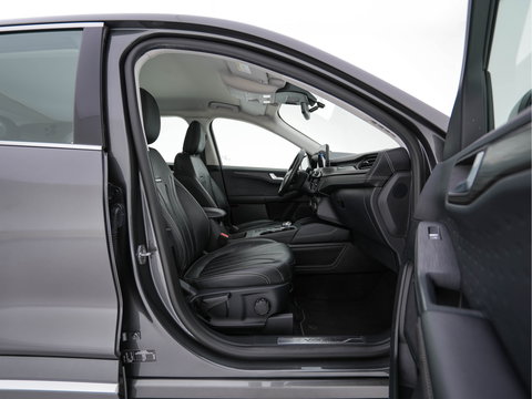 Ford Kuga 2.5 PHEV Vignale (Plug-In) (INCL-BTW) Aut. *HEAD-UP | LEATHER | DIGI-COCKPIT | FULL-LED | KEYLESS | DAB | CARPLAY | NAVI-FULLMAP | MEMORY-PACK | HEATED-COMFORTSEATS | PRIVACYGLASS | TOWBAR | 18''ALU*