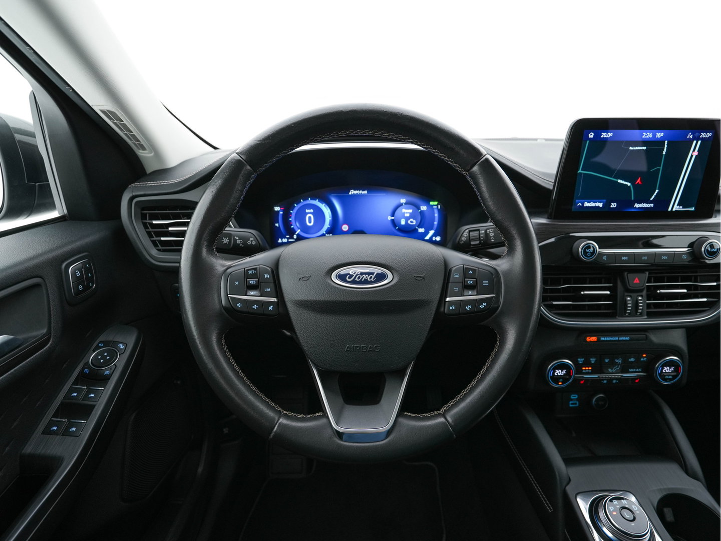 Ford Kuga 2.5 PHEV Vignale (Plug-In) (INCL-BTW) Aut. *HEAD-UP | LEATHER | DIGI-COCKPIT | FULL-LED | KEYLESS | DAB | CARPLAY | NAVI-FULLMAP | MEMORY-PACK | HEATED-COMFORTSEATS | PRIVACYGLASS | TOWBAR | 18''ALU*