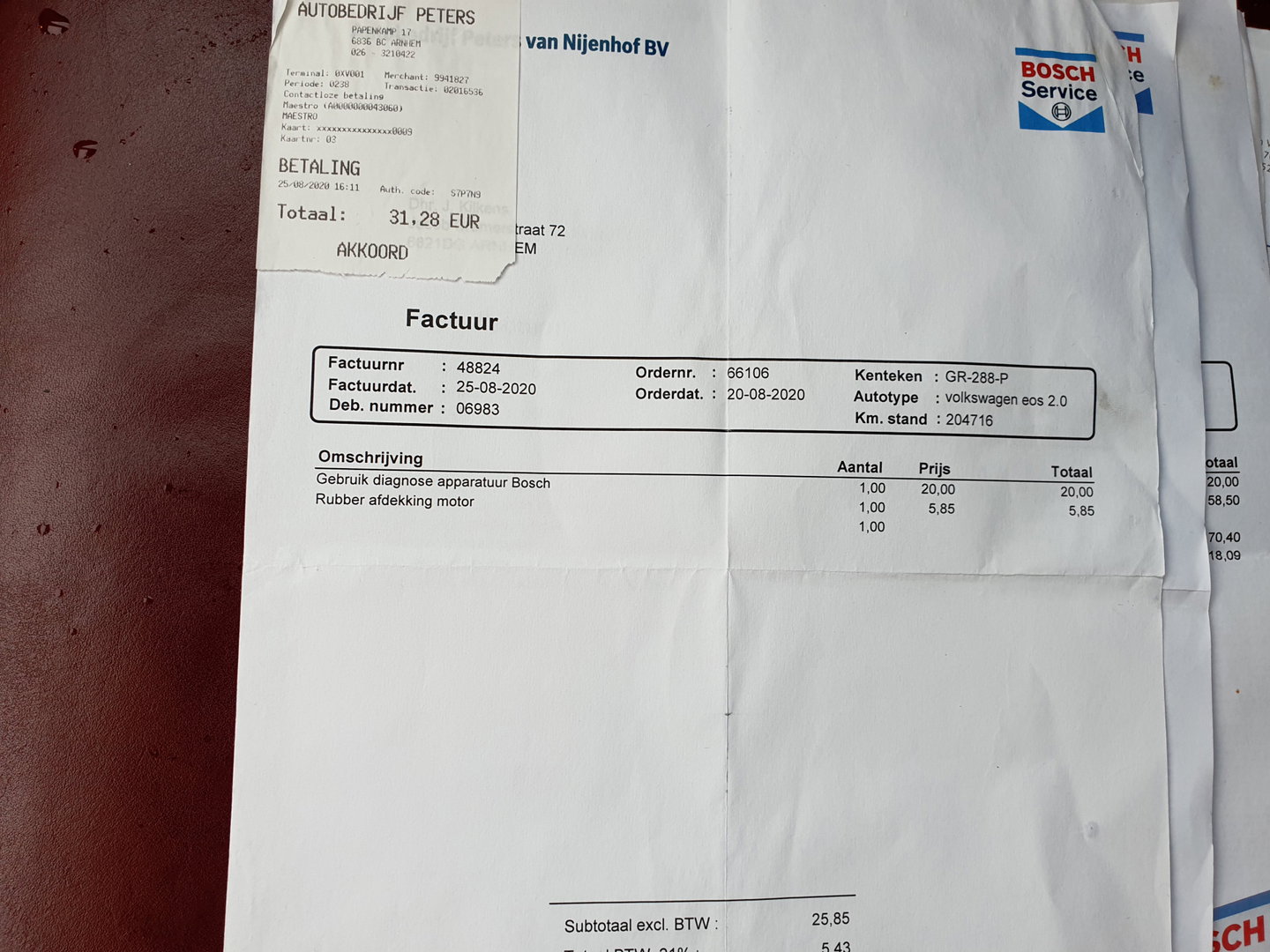 Volkswagen Eos 2.0 T-FSI Ambiente-Pack CABRIOROOF-DEFECT*LEATHER | XENON | PDC | ECC | CRUISE*