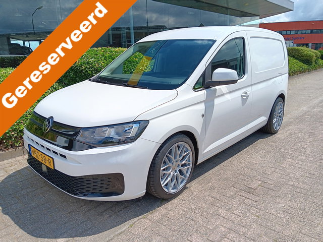 Volkswagen Caddy - Cargo 2.0 TDI 102PK Comfort, SPORTSTOELEN, AIRCO, NAVIGATIE, 18" LMV, incl. 12 MND BOVAGGARANTIE Uniek!