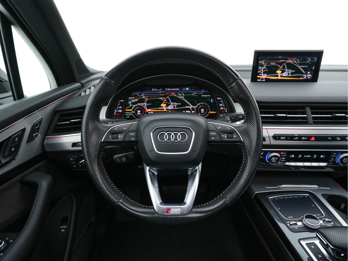 Audi Q7 3.0 TDI e-tron quattro Sport Aut. *PANO | HEAD-UP | LEATHER | MEMORY-PACK | FULL-LED | BOSE-SOUND | ADAPTIVE-CRUISE | DIGI-COCKPIT | HEATED-COMFORTSEATS | CAMERA | AMBIENT-LIGHT | NAVI-FULLMAP |  ECC | PDC | 21''ALU*