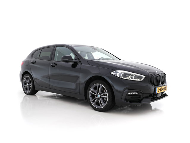 BMW 1 Serie - 116d Executive Edition Sport-Line (INCL-BTW) *DIGI-COCKPIT | FULL-LED | NAVI-FULLMAP | LEATHER-MICROFIBRE | AMBIENT-LIGHT | CARPLAY | CRUISE | KEYLESS | HEATED-SPORTSEATS | PRIVACY-GLASS | DAB | ECC | PDC | 17"ALU*