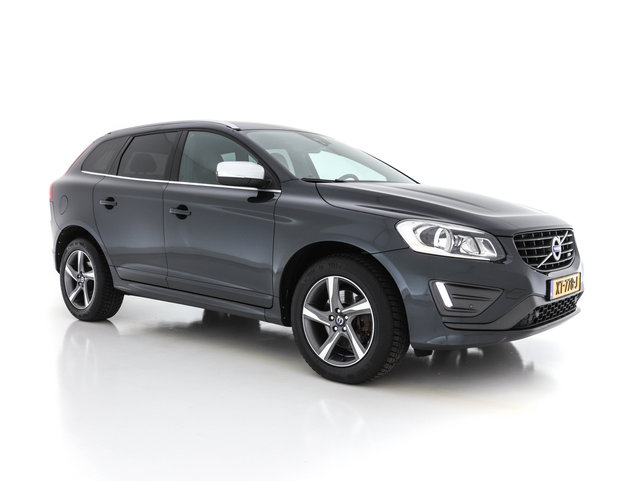 Volvo XC60 - 2.0 D4 R-Design FWD Aut. *NAVI-FULLMAP | LEATHER-ALCANTARA | ECC | HEATED-R-DESIGN-SPORTSEATS | PRIVACY-GLASS |  PDC | SHIFT-PADDLES | CRUISE | 18"ALU*