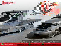 Mercedes-Benz Sprinter - 519 CDI Tijhof AluLiner V/A €32 Per Dag!! Luchtvering NIEUW! MJ.2025 Autotransporter/ Oprijwagen | Leer | Zonneklep |Trekhaak | Lier | SMART Tacho 2 | 3-Zitplaatsen | Apple CarPlay | DAB | Adaptive Cruise Control | Navigatie |