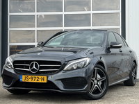 Mercedes-Benz C-Klasse - 200 AMG Line 184pk | Automaat | Bluetooth | Cruise control | LED koplampen | Lederen bekleding | Parkeersensor voor en achter | Voorstoelen verwarmd | Zeer nette auto!