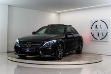 Mercedes-Benz C-Klasse - 300 AMG 245PK | Pano | Sfeer | LED | Stoelverw. | Garantie