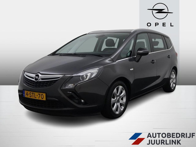 Opel Zafira - Tourer 1.4 Turbo Trekhaak/Cruise/Airco 1500kg trekgewicht Parkeersensoren achter