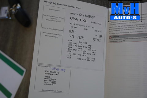 Audi A3 Sportback 30 TFSI S-Line|MATRIX-LED|ACC|19INCH|NAP