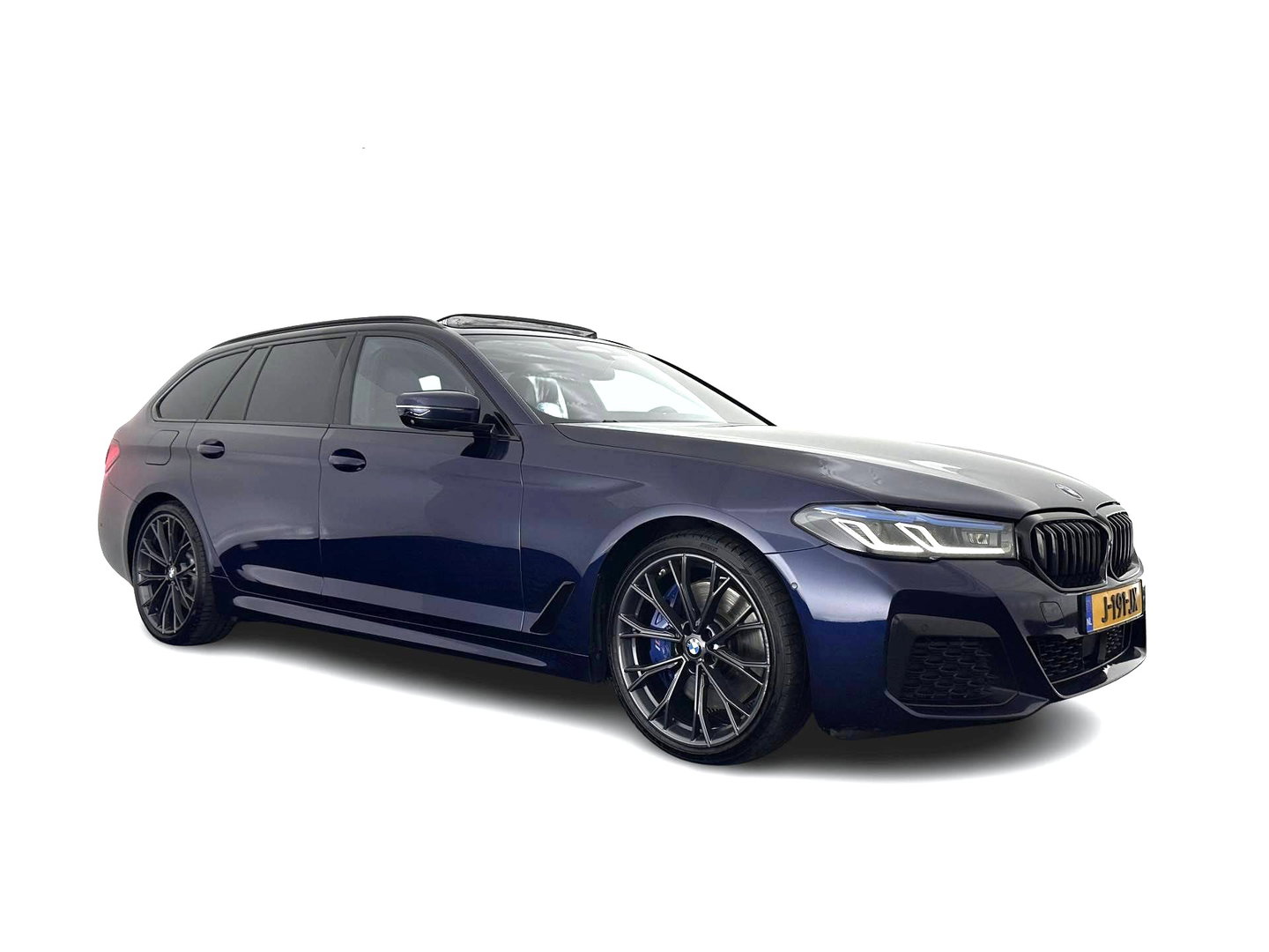 BMW 5 Serie Touring 530d M-Sportpack High Executive Edition (INCL-BTW) Aut. *PANO | LASERLIGHT | LEATHER | TOPVIEW | HARMAN/KARDON |  ADAPTIVE-CRUISE | BLINDSPOT | HEATED-COMFORTSEATS | KEYLESS | DAB | DIGI-COCKPIT | PRIVACY-GLASS | SHIFTPADDLES | ...
