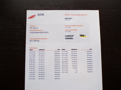 Volkswagen Polo 1.0 TSI R-Line "Origineel NL!" Draadloze-Carplay Adaptive-Cruise Climatronic DAB+ Sportstoelen Navigatie Bluetooth